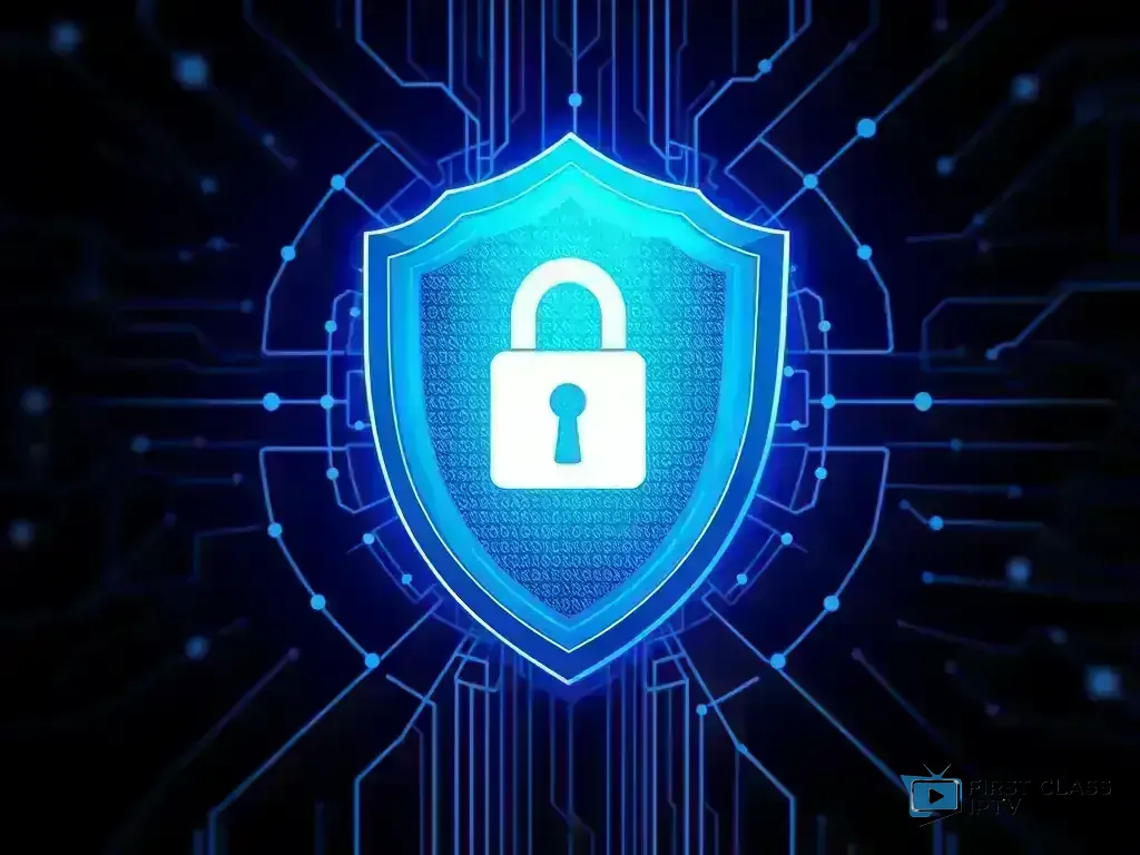 Security shield representing payment protection